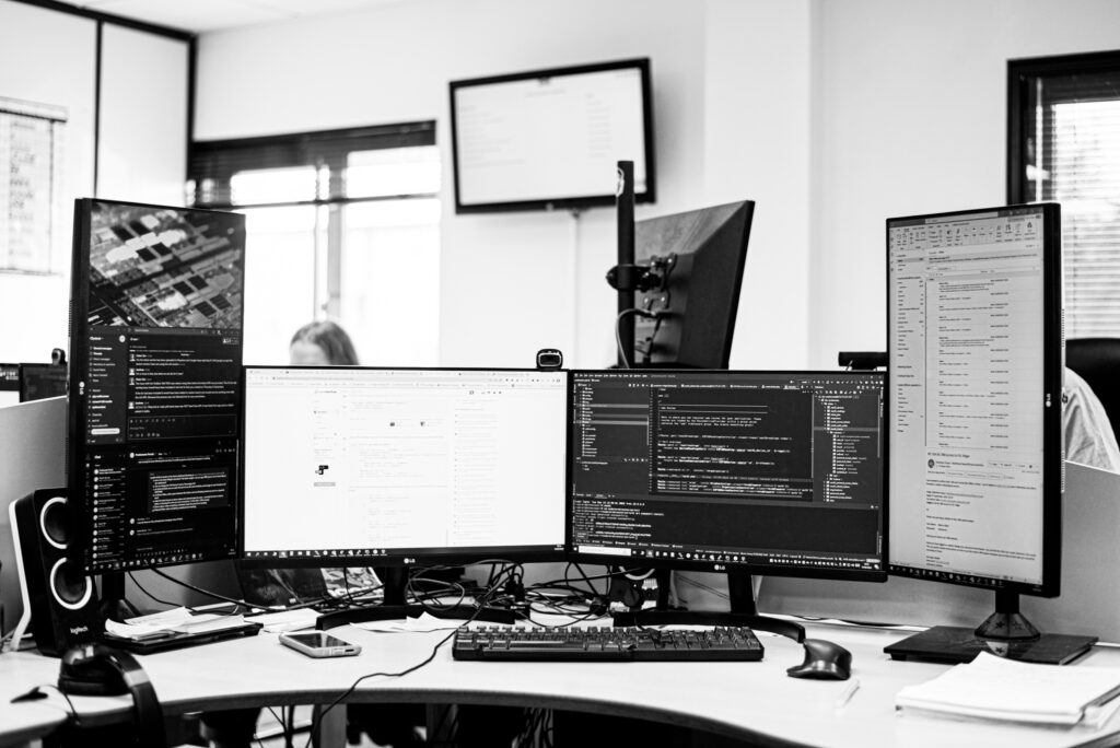 Multi-Monitor Developer Setup